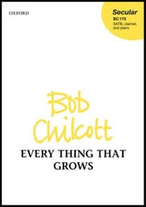 Every Thing That Grows SATB choral sheet music cover